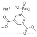 Ácido 1,3-bencenodicarboxílico, éster 5-sulfo, 1,3-dimetilo, sal de sodio (1: 1) CAS 3965-55-7